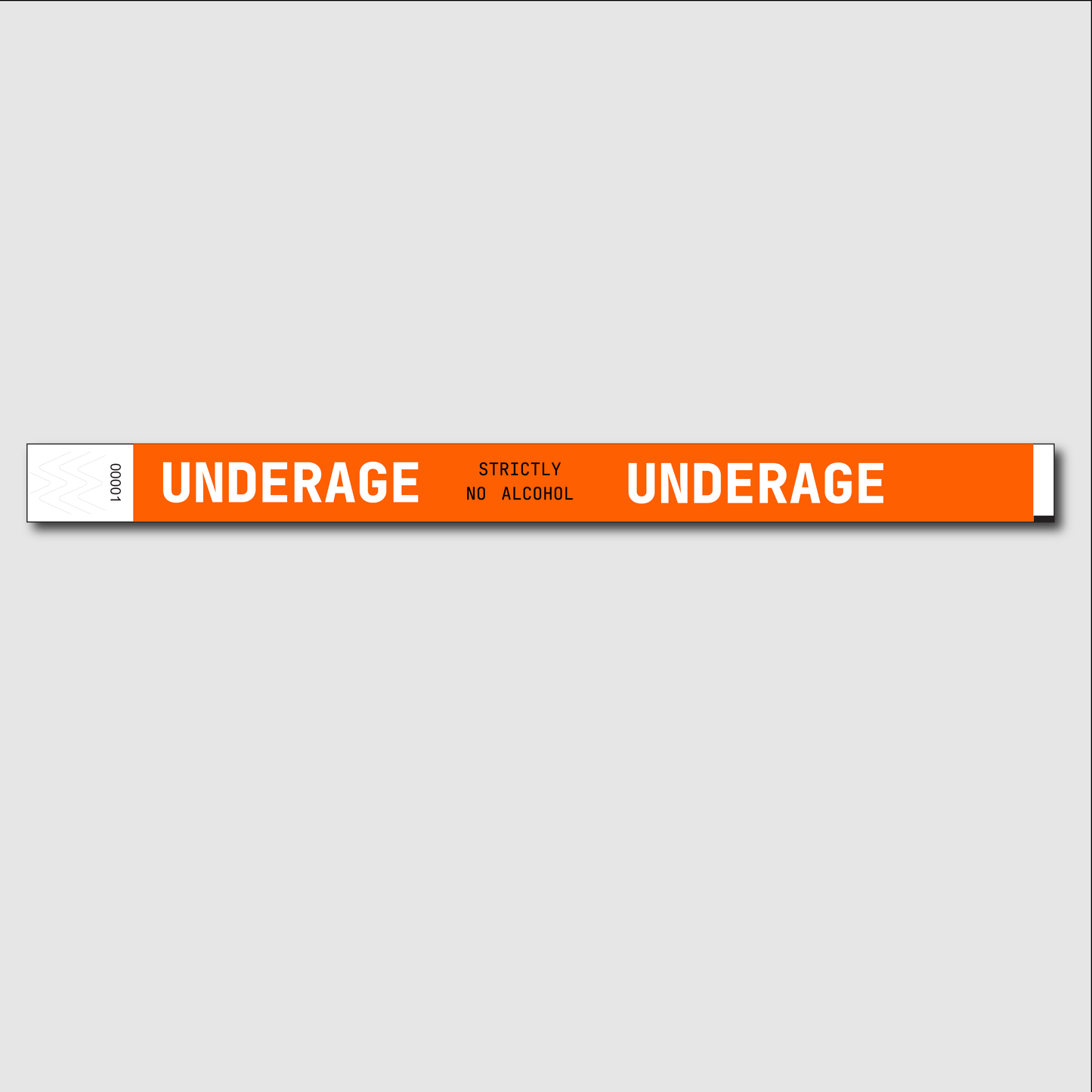 Under Age Neon Orange