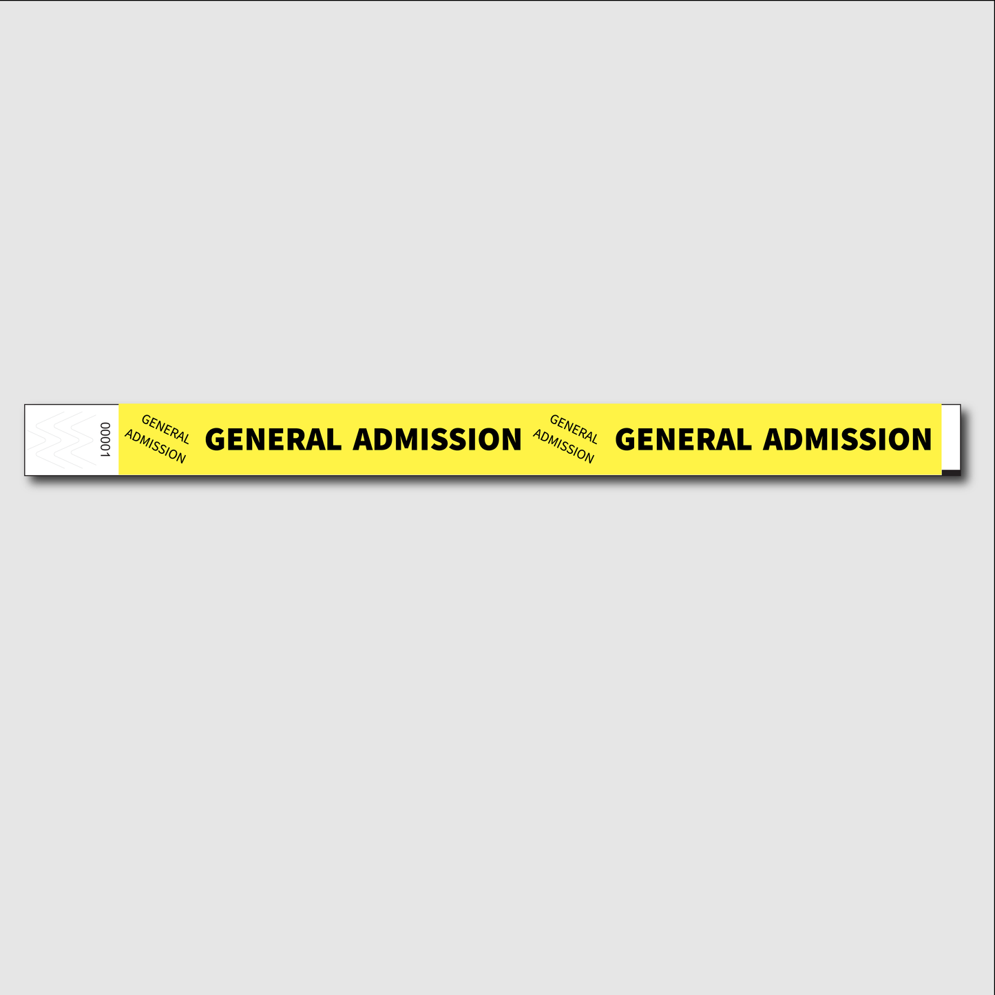 General Admission Neon Yellow