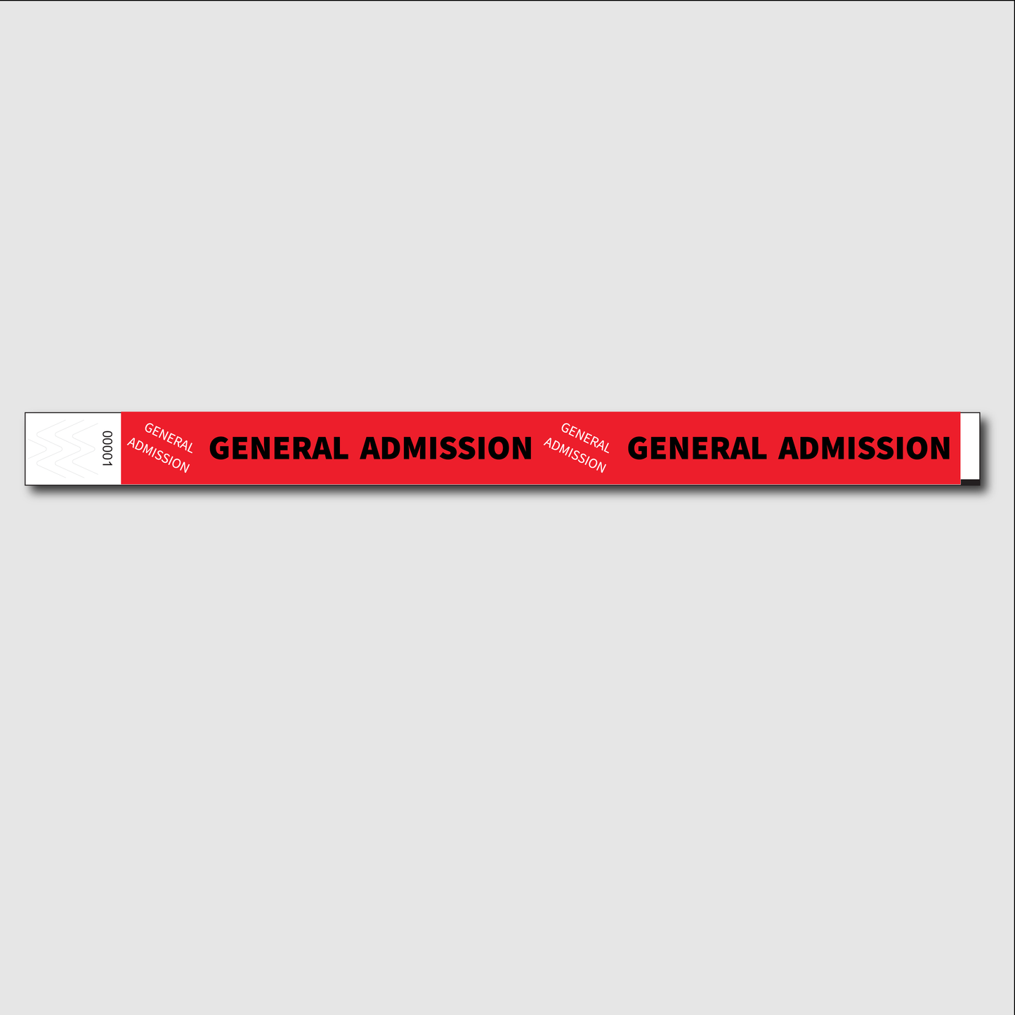 General Admission Red