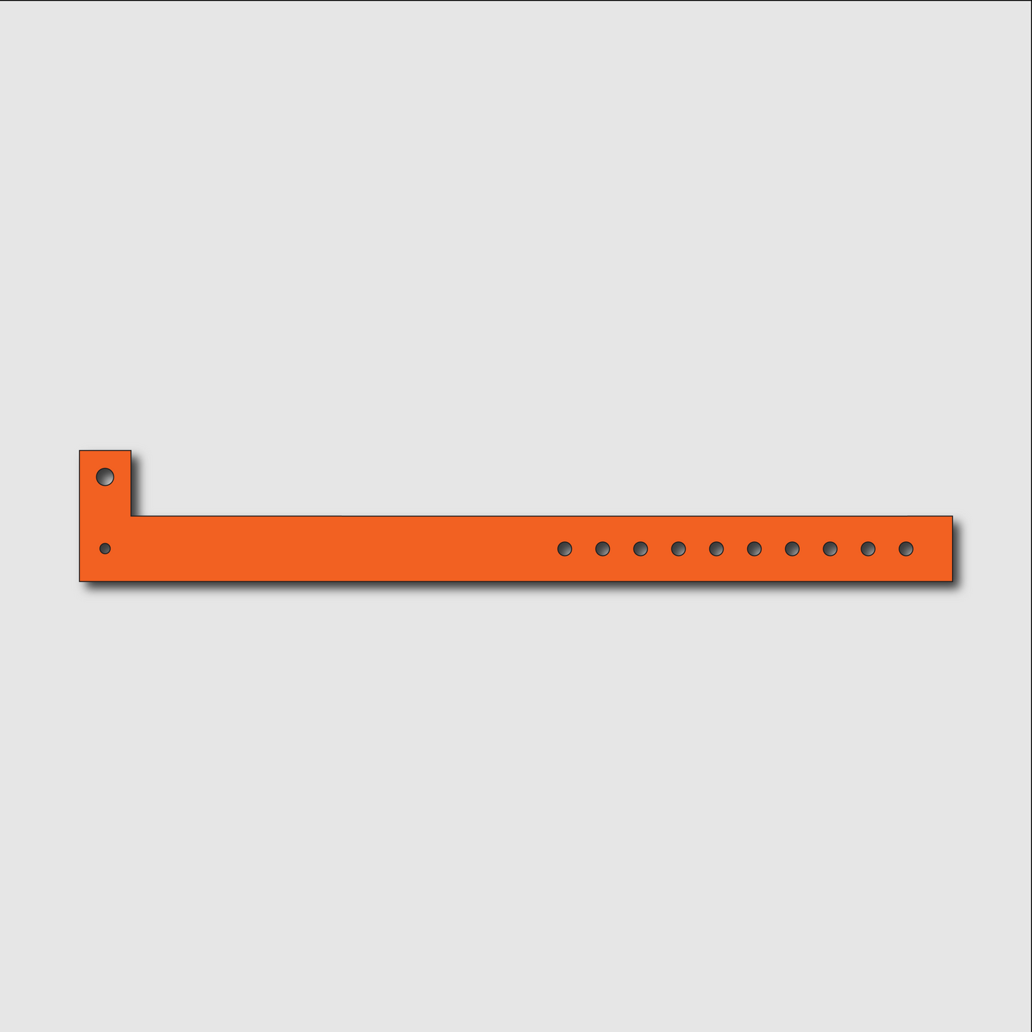 Custom Neon Orange Wristbands Design